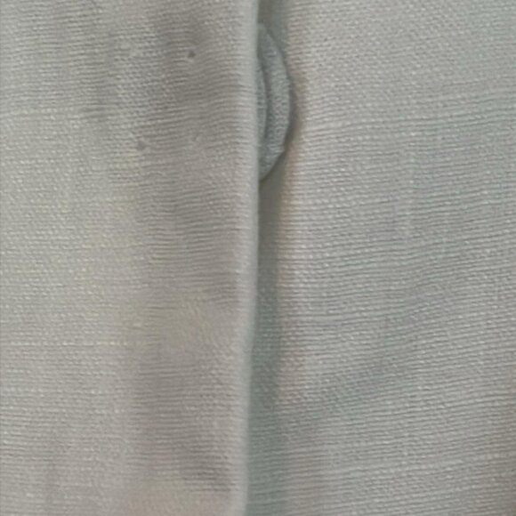 Talbot's Woman 20W White 100% Linen Peplum Blazer Jacket White Party NWT - Picture 10 of 10